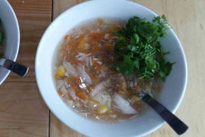 Ăn vặt A Vân - Súp Cua
