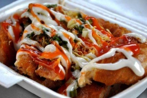 Ăn vặt Âu Thiên - Bánh Mì Nướng Sa Tế
