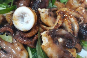Ăn vặt Bạch Tuộc Nướng - Đoàn Văn Bơ
