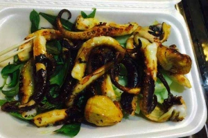 Ăn vặt Bạch Tuộc Nướng Kiểu Ý
