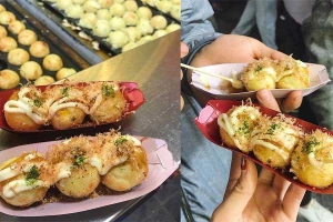 Ăn vặt Bánh Bạch Tuộc & Bánh Mì - Phố Đi Bộ