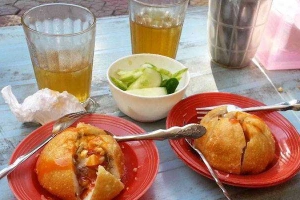 Ăn vặt Bánh Bao Rán
