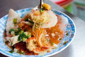 Ăn vặt Bánh Bèo Tiệm Vàng - Chợ Nguyễn Tri Phương