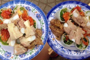 Ăn vặt Bánh Cuốn Tôm Chua