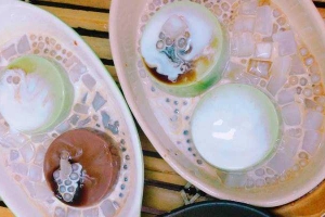 Ăn vặt Bánh Flan - Cung Thiếu Nhi