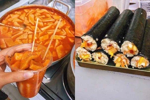 Ăn vặt Bánh Gạo Cay & Kimbap - Xuân Thủy