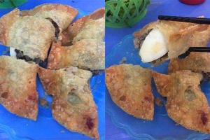 Ăn vặt Bánh Gối - Hoàng Tích Trí