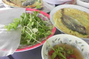 Ăn vặt Bánh Khoái Đầm Chuồn