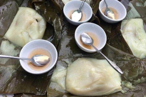 Ăn vặt Bánh Lá Bác Lan Béo