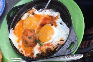 Ăn vặt Bánh Mì Bì Xíu Mại, Ốp La & Thịt Nguội
