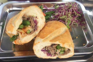 Ăn vặt Bánh Mì Bò Áp Chảo Bình Dân