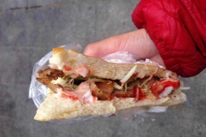 Ăn vặt Bánh Mì Kếu - Doner Kebab