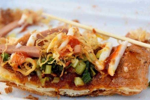 Ăn vặt Bánh Mì Nướng Muối Ớt Bình Dân