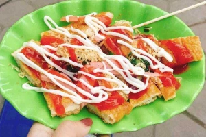 Ăn vặt Bánh Mì Nướng Muối Ớt - Đội Cấn