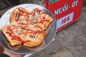 Ăn vặt Bánh Mì Nướng Muối Ớt - Hàng Chĩnh