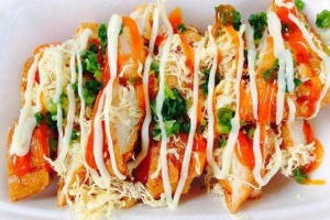 Ăn vặt Bánh Mì Nướng Muối Ớt - Nguyễn Huệ