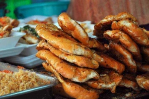 Ăn vặt Bánh Mì Nướng Muối Ớt NiNa
