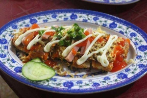 Ăn vặt Bánh Mì Nướng Muối Ớt Trang Trang