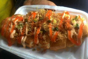 Ăn vặt Bánh Mì Nướng Sốt Bò Cay