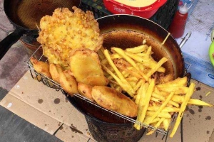 Ăn vặt Bánh Ngô, Khoai, Chuối - Mai Hắc Đế