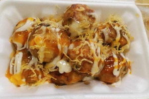 Ăn vặt Bánh Takoyaki - Nhân Bạch Tuộc & Phô Mai