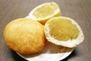 Ăn vặt Bánh Tiêu Vàng Xanh