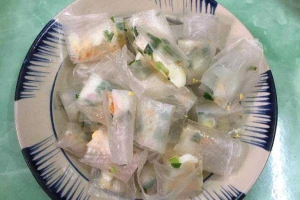 Ăn vặt Bánh Tráng Cuốn Sate Mỡ Hành