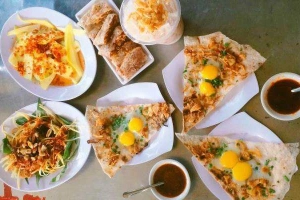 Ăn vặt Bánh Tráng Kẹp Dì Hoa