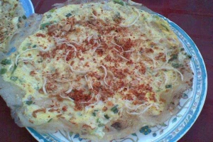 Ăn vặt Bánh Tráng Nướng Gà Xé