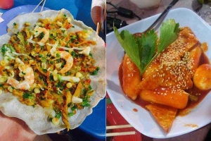 Ăn vặt Bánh Tráng Nướng - Khu Bờ Kè Thanh Đa