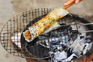 Ăn vặt Bánh Tráng Nướng Mắm Ruốc - Thủ Khoa Huân
