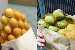Ăn vặt Bánh Trứng Gà Non Hong Kong - Xóm Chiếu
