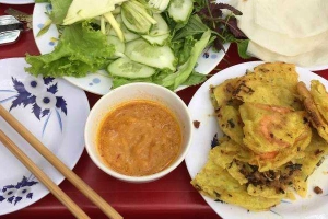 Ăn vặt Bánh Xèo Lá Chuối