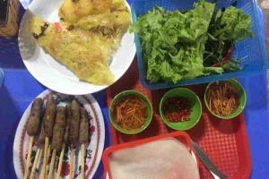 Ăn vặt Bánh Xèo, Nem Lụi & Bột Lọc - Đội Cấn
