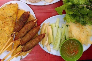 Ăn vặt Bánh Xèo Nem Lụi E1