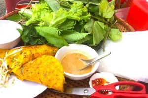 Ăn vặt Bánh Xèo Rau Rừng