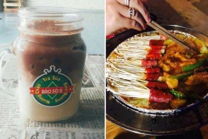 Ăn vặt Bão Số 8 - Trà Sữa & Xiên Nướng