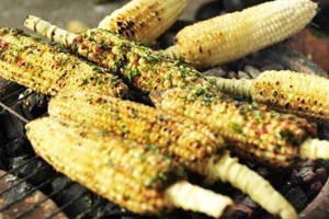 Ăn vặt Bắp Nướng - Tháp Đôi