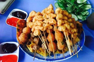 Ăn vặt Bắp Xào & Cá Viên Chiên