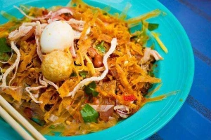Ăn vặt Bé Ỉn - Bánh Tráng Trộn & Trà Chanh