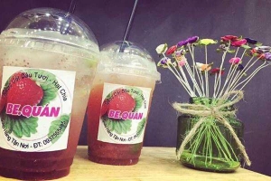 Ăn vặt Be.Quán - Nước Cốt Dâu Tươi & Hạt Chia