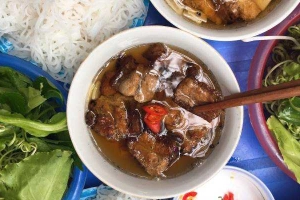 Ăn vặt Bình Minh - Bún Chả Que Tre
