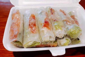 Ăn vặt Bò Bía - Đường Số 7