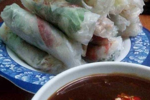 Ăn vặt Bò Bía Tươi Ông Giáp