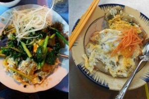 Ăn vặt Bột Chiên Bánh Hẹ - Chung Cư Ẩn Quang