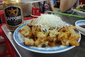 Ăn vặt Bột Chiên Bé