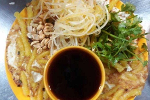 Ăn vặt Bột Chiên Đào