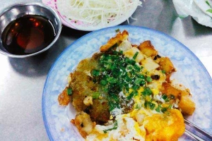 Ăn vặt Bột Chiên Khoai Môn - Phan Chu Trinh