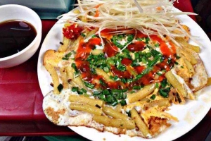 Ăn vặt Bột Chiên & Nui Xào Bò - Trần Quang Diệu