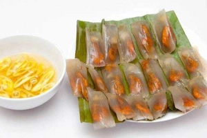 Ăn vặt Bột Lọc Gói Lá - Trương Đăng Quế